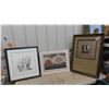 Image 1 : 3 Framed Prints - Biggest 26"x 36"