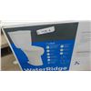 Image 2 : Water Ridge New Toilet With Transport Damage, Bottom Fastener Edge Broke -