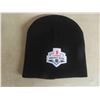 Image 2 : 12 New Black Tuques ' Hockey Club' Sponsored by Scotia Bank