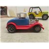 Image 8 : 5 Tonka ; 2 Jeeps - Biggest 4" x 4" x 7", Crawler &  Cool Hot Rod + Buggy 