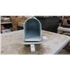 Image 2 : Metal Rural Route Mail Box with Flip Up Flag 6.5" x 9" x 19" 