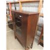 Image 2 : Walnut China Cabinet 15" x 36" x 57" 