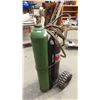 Image 8 : Acetylene Torch , Cart + Tank - not sure if tank is rental