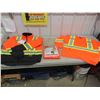 Image 1 : New Safety Clothes ; Jacket Sz XL, Waterproof Suit Sz XL, Long Sleeve Shirt Sz XL 