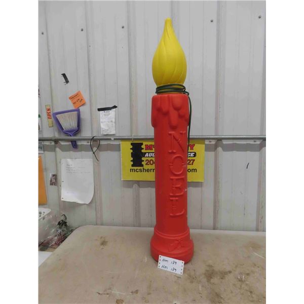 Candle Blow Mold 39  Tall