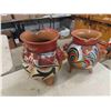 Image 3 : Watering Cans + Variety of Pots; Plastic, Clay, Decorative