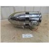 Image 1 : Chrome Vintage Ambulance Light + Siren 7.5"d x 8.5" x 16" Long