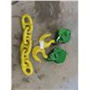 Image 1 : Heavy Duty  -2 Pulleys with Hooks & 30" Piece of Chain