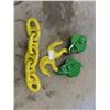 Image 1 : Heavy Duty  -2 Pulleys with Hooks & 30" Piece of Chain