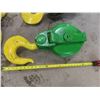 Image 2 : Heavy Duty  -2 Pulleys with Hooks & 30" Piece of Chain