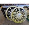 Image 1 : 2 Steel Wheels 30" Diameter