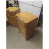 Image 8 : Dresser, 6 Drawer 18" x 32" x 49" & 2 Night Tables - 3 Drawer 13" x 16" x 27" 