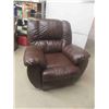 Image 1 : Leather/ Leather Style Swivel Recliner