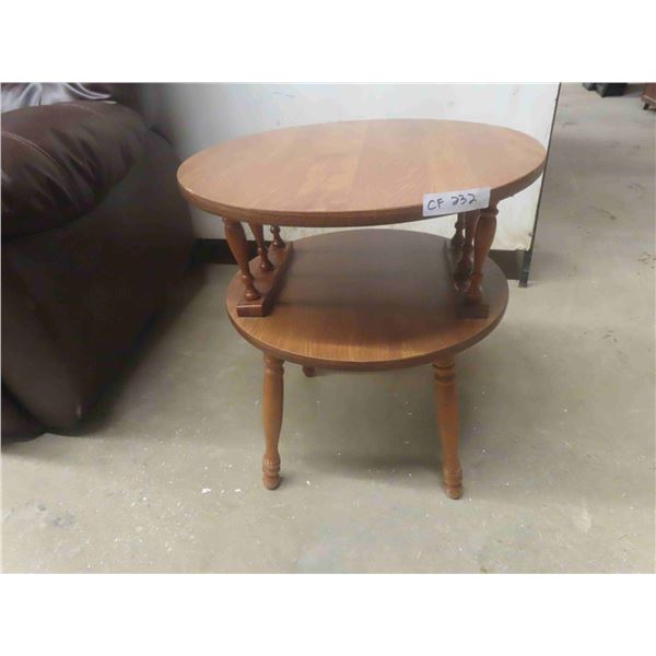 End Table/ Stand - 2 Tier 22  x 24  t