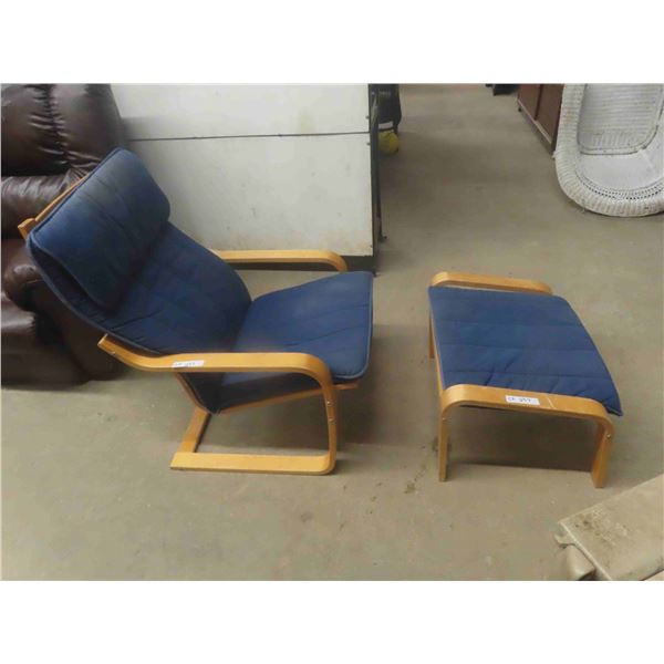 Chair + Ottoman