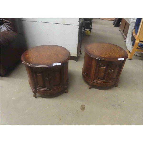 2 Drawer End Tables