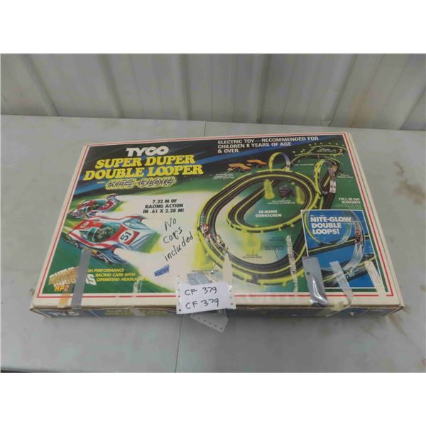 Tyco Super Duper Double Looper Box Track Accessories - NO Cars 