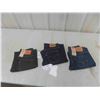 Image 1 : 3 New Pairs of Levis Jeans 27" x 27" 