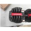 Image 5 : 2 Bowflex Changeable/ Adjustable Dumbbells - 5lb to 52.5 lbs - Comes with Stand (Last Photo)