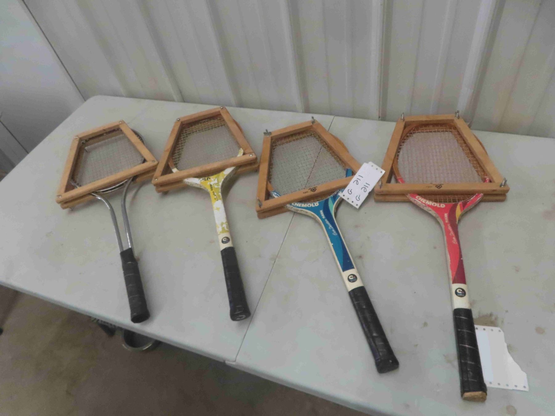4 Knuts Racket 4 Tennis Rackets - McSherry Auction Service Ltd.