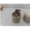 Image 2 : 3 Stoneware ; 2 Small Jugs - 1 Beehive & 1 Salt Glaze Urn Style