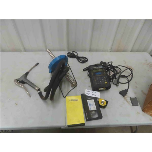 Jet Pressure Grease Gun, OTC Analyzer Monitor 4