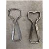 Image 2 : 10 Vintage Pop Bottle Openers ; Double Coke, Canada Dry, 7Up, Coke
