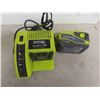 Image 2 : Ryobi Lithium 24V Battery Charger + Battery, 18V Battery, 40V Battery, 2 Mastercraft 