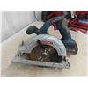 Image 2 : 2 Bosch Cordless 18V Circular Saw ; 5" + 6.25" Blade, Impact & 2 Battery Chargers