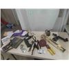 Image 1 : Tin Snips, Staple Gun, Sanding Discs, Carabiner, plus more