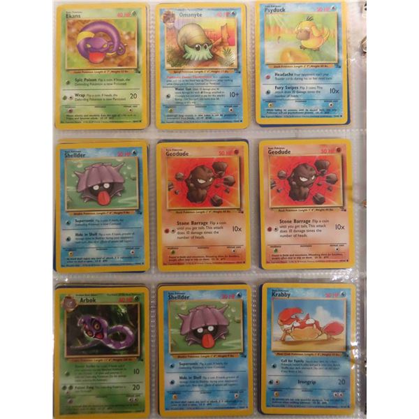 200+) 1999-Early 2000s Pokemon Cards in Binder (208 Total)