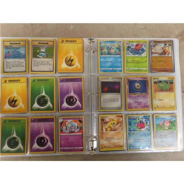 200+) 1999-Early 2000s Pokemon Cards in Binder (208 Total)