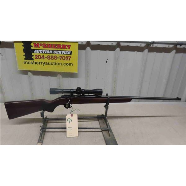 Winchester 69A 22 SL LR 25'' BA with 1 Magazine and Weaver K4-1 Scope 