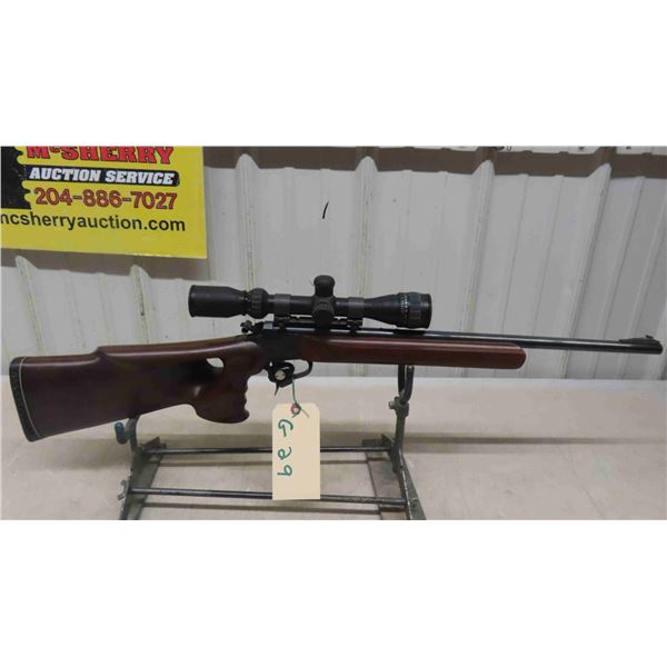 Thompson Center Arms 22LR Match SS 21'' Serial# 334220 with BSA Air Rifle Z-