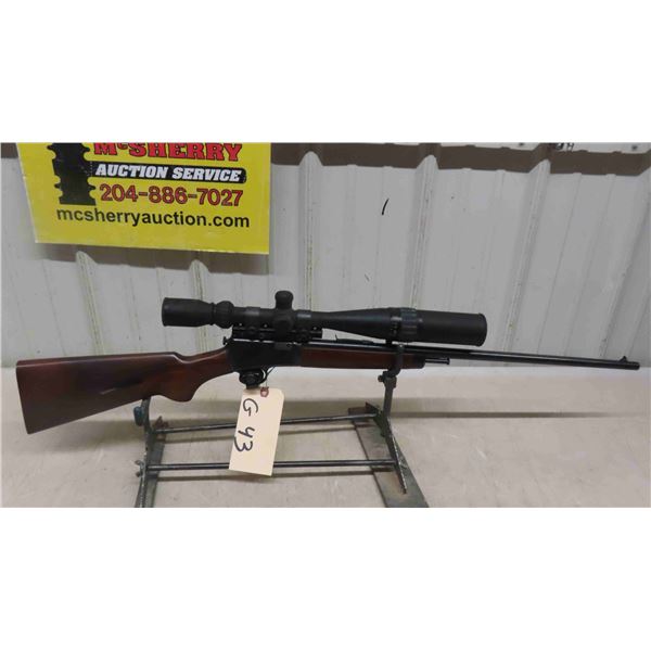 Winchester 63 22 LR 23'' SA Serial# ST3465 with BSA Contender 4x16x40 Scope *