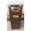 Image 1 : Metal Locking Gun Cabinet with Inside Drawers and Key 55'' x 21'' x 22''