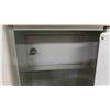 Image 9 : Excellent Heavy Metal Gun Cabinet with Inside Locking Drawer and Keys 57'' x 13 