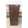 Image 1 : Metal Locking Gun Cabinet with Inside Drawers and Key 55'' x 21'' x 22''