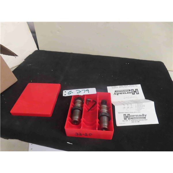 (2) Hornady Reloading Dies 32-20 