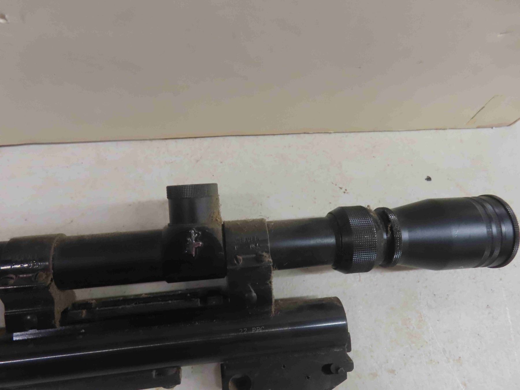 22 PPC Barrel 26'' Long with Tasco 8x32x44 Scope
