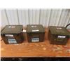 Image 1 : 3 Good First Aid Plastic Containers 8" x 10" x 10" 