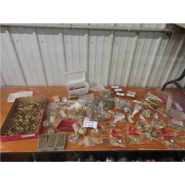 Brass Casing for Reload - Various Calibers ; 22 CCM, 22 Hornet, 223, 22-250, 6 PCP,