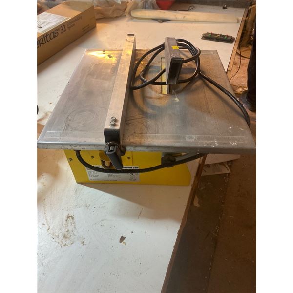 Diamond Wheel Bench Mount Saw MO:2JA1