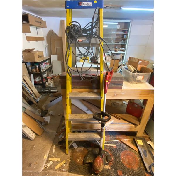 Davidson 6Ft Ladder MO:540-06  And Weed Wacker