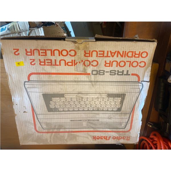 Radio Shack TRS 80 Colour Computer Brand New In Box SN:205841