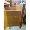 Image 3 : Vintage Wooden Vanity Dresser 43L x 18D x 68T ( Measured At The Longest Points)