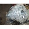 Image 1 : 1 Roll Of 4 Point Galvanized Barb Wire