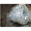 Image 1 : 1 Roll Of 4 Point Galvanized Barb Wire