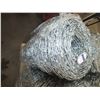 Image 1 : 1 Roll Of 4 Point Galvanized Barb Wire