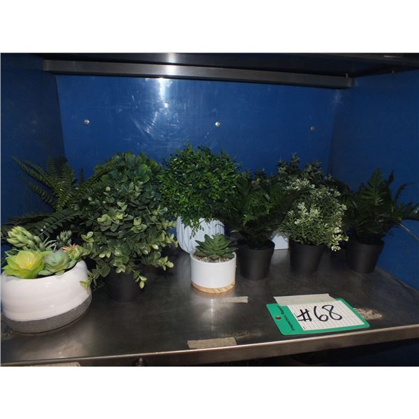 Assorted Fake Plants